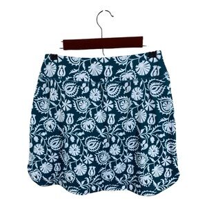 Gottex Athletic Skort Golf Tennis Sz S Peacock Floral Activewear